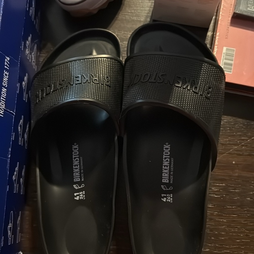 NEW IN BOX BIRKENSTOCK 🇧🇧 EVA SLIDES
